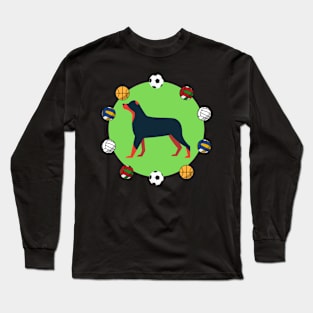 Dog and Sports Long Sleeve T-Shirt